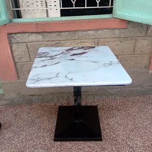 Square Enticing Marble Table