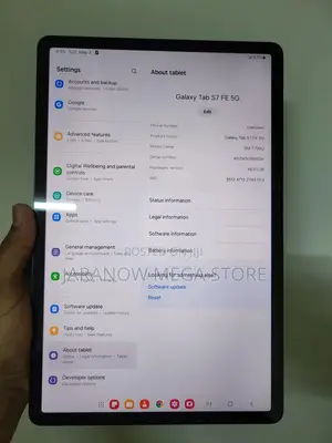 Samsung Galaxy Tab S7 FE 64 GB Black