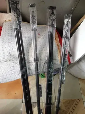 Black Expandable 2m Double Rod S