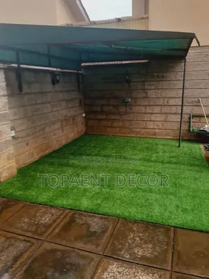A Green Lifestyle Choice Shade Relaxing Area Artificial Green Grass