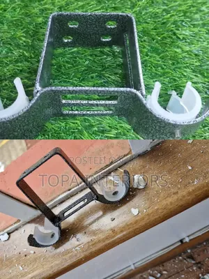 Hidden Ceiling Brackets for Hidden Curtain Rod Mounting