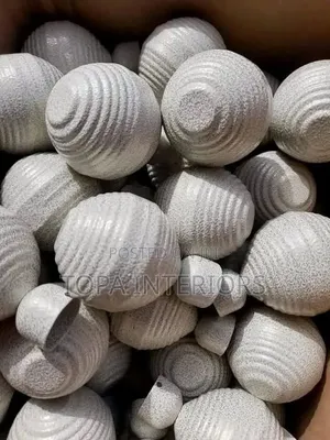 Round Shaped Flowers Curtain Pole Finial Accessories