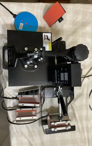 Heavy Duty 5 in 1 Heat Press Machine