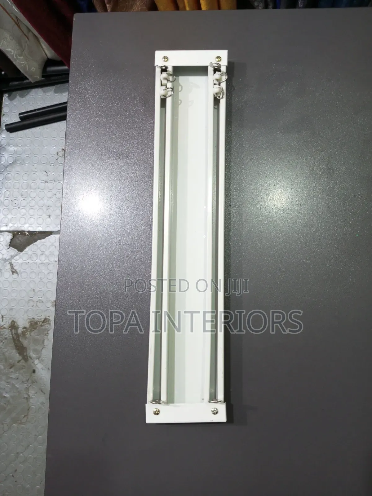 Durable Gypsum Design Hidden Double Curtain Rail Track