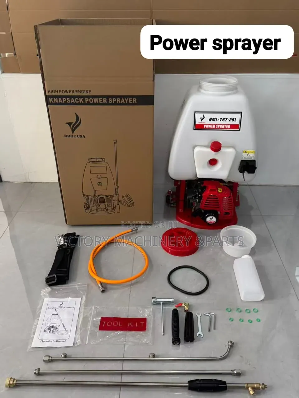 2stroke Gasoline Knapsack Sprayer 25l