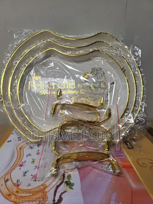 3 PCS Acrylic Bell Tray