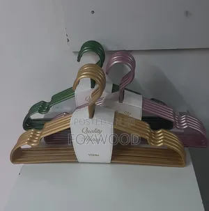 5pc Plastic Clothes Drying Hanger