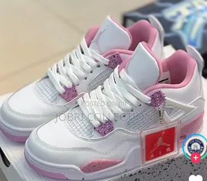 Ladies Air Jordan 4 Retro Og “White Pink Oreo “
Sneakers