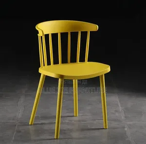 Spindle Plastic Dining Chair