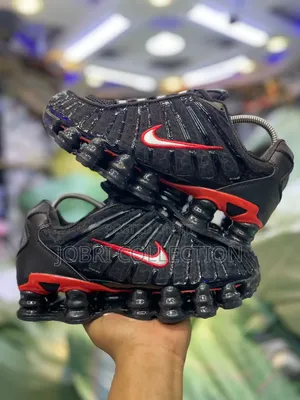 Nike Shox Tl “ Black Metalli Red “ Sneakers