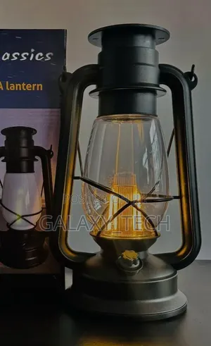 Solar Lantern Crank Lamp