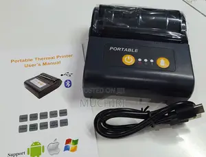 High-Speed 80mm Mobile Bluetooth Thermal Printer