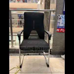 *Mesh Non -Rolling Guests Office Chair