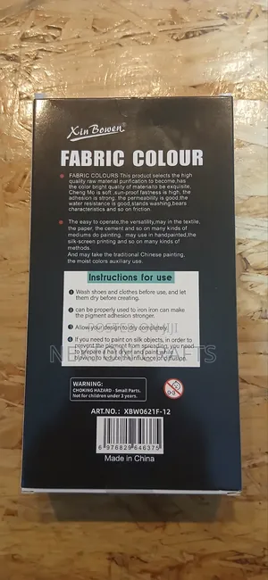 Fabric Colors 12 PCS