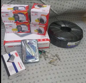 Complete Kit With 4 Coloured Hikvision 1080p CCTV