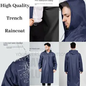 *Beat the Rains*
*High Quality Trench Raincoat*