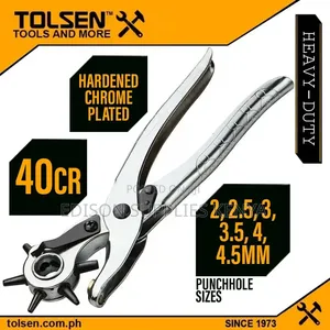 Leather Hole Punch Tolsen Belt Holes Puncher Maker