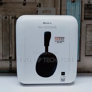 Sony Wh-1000xm6 Noise-Canceling Wireless Over-Ear Headphones (Black)