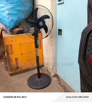 5speed ,Sturdy Base Digital Control Panel Stand Fan
