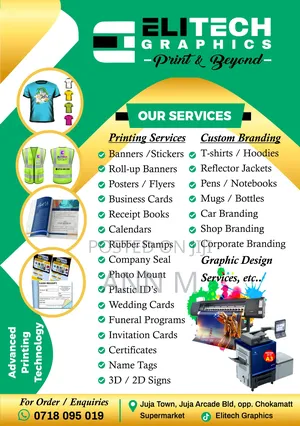 Graphic Design, Printing and Branding