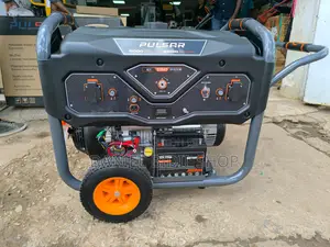 Gasoline Generator Pulsar 7.5kva Electric Start With Wheels Trolley