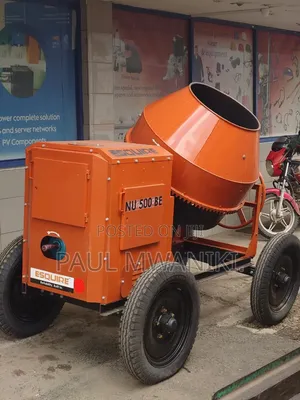 Esquire 500 Liters High-Capacity Concrete Mixer – Diesel Powered