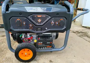 Pulsar 7.5kva Key Start Petrol Generator With Wheels Trolley