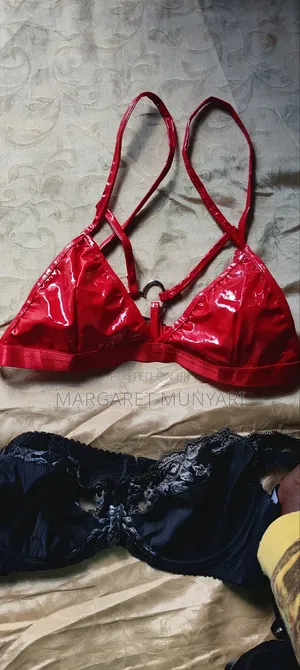 Red and Black Fancy Bras