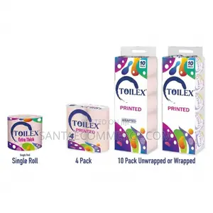 10 Pack Toilex Toilet Tissue Paper 200sheets 2ply