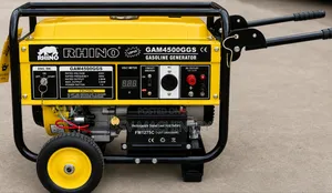 Heavy Duty 4.3kva Rhino Petrol Generator