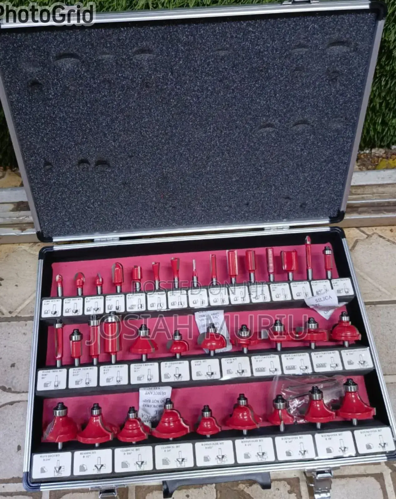 35pcs Router Bits Set 8mm