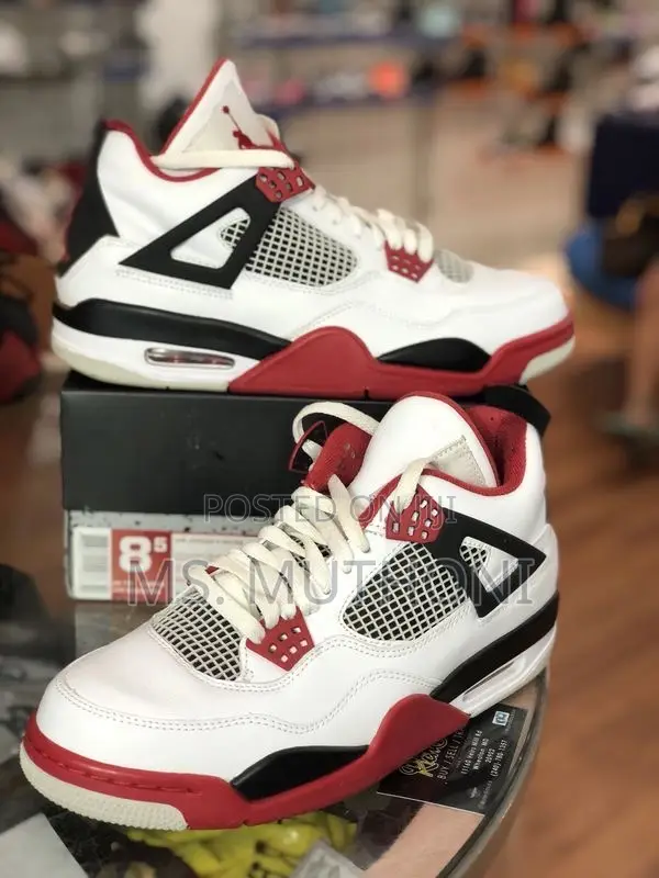 Fire Red Nigel Sylvester X Air Jordan 4 “Brick by Brick “