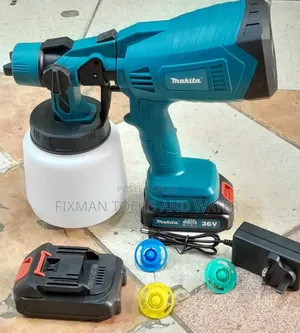 Best Makita Cordless Spray Gun Set 2 Battery 88 v and Charger