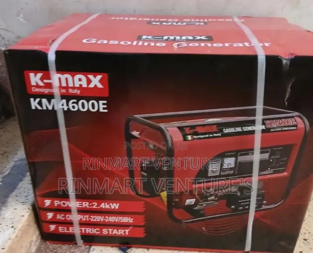 K-Max Gasoline Generator.