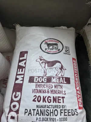 Dog Feed With Enriched Vitamins