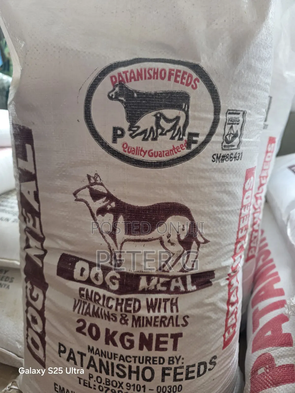 Dog Feed With Enriched Vitamins