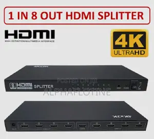 1 Hdmi Input to 8 Outputs With 1080p Full Hd Output Support