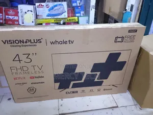 Vision Plus 43" FHD Frameless Smart Tv – Whale Tv