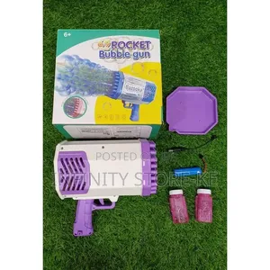Bazooka Bubble Gun With 69 Holes