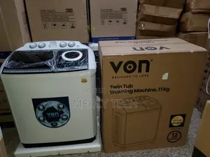 Von Twin Tub Washing Machine –11kg