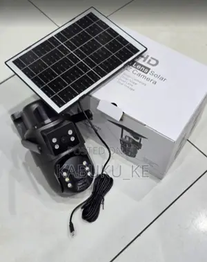 Ubox Dual Lens Wifi Solar PTZ Camera Wifi-Enabled