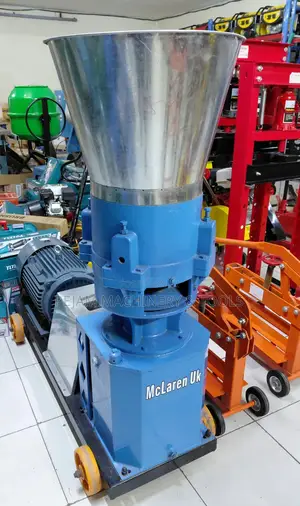 McLaren Uk Feed Pelletizer 1500kg/Hr 22kw Three Phase Motor 4 Dyes