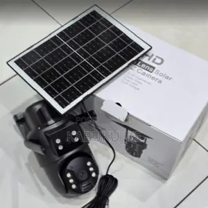 Solar PTZ Wifi Camera - Dual Lens Remote Securit Device Ubox Camera