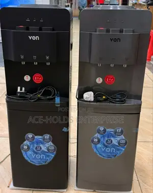 Von Hot, Normal and Cold - 3 Taps Water Dispenser (Black N Grey)