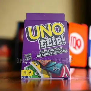 Uno Flip Card Game Double Sided Strategy Family Party Game