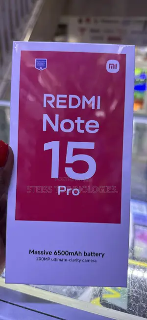 New Xiaomi Redmi Note 15 Pro 256 GB Black