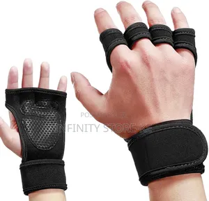 Fitness Gloves Half Finger Anti Slip Gym Training Wrist Support Gloves