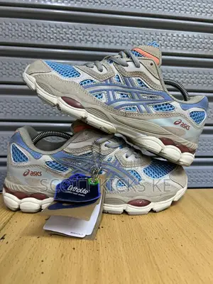 Asics Gel-Nyc Harbor Blue Wood Crepe Quality Leather