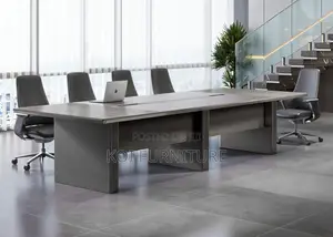 Boardroom Table; 3 Meters Pari Walmut Grey Executive Boadroom Table