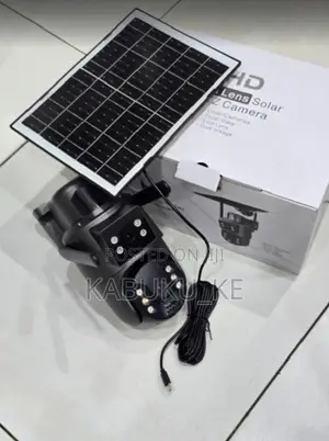 Ubox Solar Security Camera - Dual Lens PTZ Waterproof CCTV